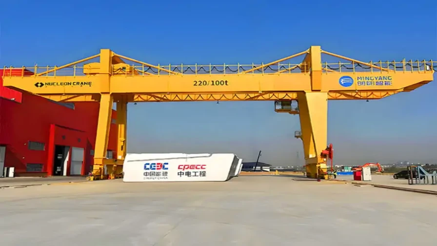 100 Ton Gantry Crane